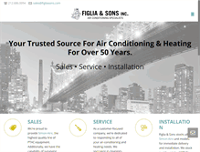 Tablet Screenshot of figliasons.com